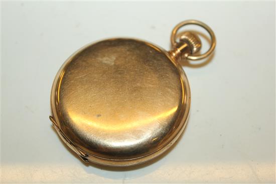 Gold plated pocket watch(-)